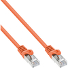 InLine Patchkabel, SF/UTP, Cat.5e, orange, 1m