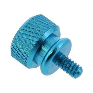 InLine Rndelschrauben fr Gehuse, Alu, blau, 10er Pack