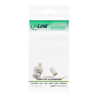 InLine BNC Crimpstecker, RG59, fr Video-Kabel