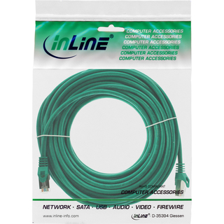 InLine Patchkabel, F/UTP, Cat.5e, grn, 7m