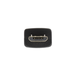 InLine Micro-USB 2.0 Kabel, USB-A Stecker an Micro-B Stecker, schwarz, 1,5m