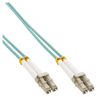 InLine LWL Duplex Kabel, LC/LC, 50/125m, OM3, 50m
